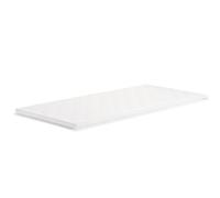 TEMPUR Ease - Cubrecolchón Individual, 90 x 190 cm, 3 cm de Grosor, Funda Lavable, Color Blanco