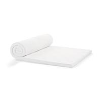 TEMPUR Ease - Cubrecolchón tamaño King, 150 x 200 cm, 3 cm de Grosor, Funda Lavable, Color Blanco