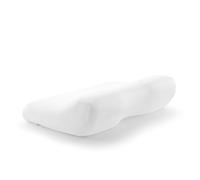 TEMPUR ErgoPlus MDV Almohada de Espuma viscoelástica ergonómica, Almohada Cervical para Dormir de Lado y Espalda, sensación de sueño Firme, M (54 x 32 x 11/6 cm), Color Blanco