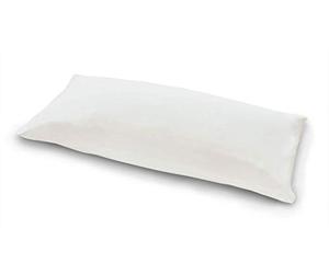 TEMPUR Funda de Almohada de Jersey con Cremallera para Mayor Comodidad y Almohada Tradicional para Dormir, Color Beige
