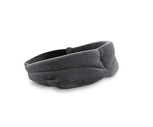 TEMPUR máscara de sueño para damas y caballeros, antifaz ajustable y opaco para una relajación profunda, gris