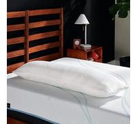 TEMPUR-PEDIC Body Pillow TEMPUR-Almohada Corporal, Espuma viscoelástica de poliéster, Blanco, 58
