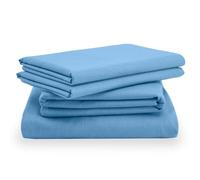 TEMPUR ProAir Juego de sábanas Azul Azure - Split Cal King