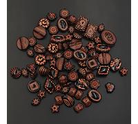 TEMU 1.06 oz Cuentas Acrílicas de Aleatoria con , y Cobre - Cuentas Espaciadoras Sueltas para DIY, de Joyería Creativa, Proyectos de Diseño Manual, Accesorios de Moda y Surtidos