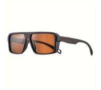 TEMU 1/2/3 Piezas Gafas Cuadradadas de Moda para Hombres, Montura Ultra con Cristales TAC y Calidad - Uso Diario Unisex