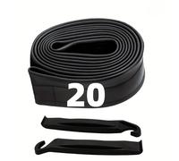 TEMU 1/2/4 piezas Cámara de para bicicleta con válvula Schrader 16/20/24/26X1.75/2.125, piezas de repuesto para neumáticos de ciclismo, para bicicletas de carretera y gravel
