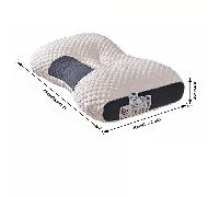 TEMU 1/2 almohadas para el cuello - Cervicales ergonómicas para duermen de /espalda/barriga, de flotación de , almohada de panal transpirable para un