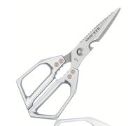 TEMU 1/2 Juego de Tijeras, Juego de Tijeras de Acero Inoxidable Práctico, Herramientas de Cocina, Utensilios de Cocina, Utensilios de Comida, Regalos de Navidad