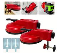 TEMU 1/2pcs ProTileMaster de fijación de baldosas y soporte de , material ABS, no eléctrico, fuerte absorción para eficiencia de instalación de baldosas