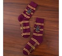 TEMU 1/4 Paquete Calcetines Unisex de Media Caña, Colección Harry Potter con a Rayas Academia Mágica para Uso Diario en Todas
