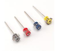 TEMU 1/4pcs Aguja de lijado de 2. con mango, varilla de lijado, tratamiento de lijado de superficie para joyas de , herramienta de dorado