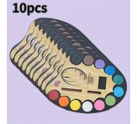 TEMU 1/5/10pcs Set de Acuarelas de 12 Colores: para , Pintura Gouache y DIY - Fórmula Lavable