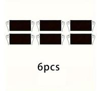 TEMU 1/6/12pcs Delantales Medio Bolsillos - Delantales de Cintura para y Camareras, Delantales con Largos para Catering Comercial, Cafeterías, Manualidades y Ropa de Trabajo para Personal de Cocina