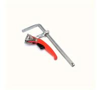 TEMU 1 abrazadera de mesa con carraca de rápida, de acero, diseñada para clips de en F, adecuada para mesas con orificios y sistemas de guía en carpintería