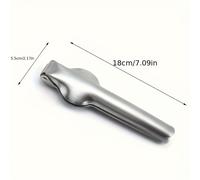 TEMU 1 Abridor de de Acero Inoxidable | Clip de de Metal, Alicates para , Deshuesador de , Utensilios de Cocina, Herramientas para Abrir Secas