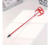 TEMU 1 accesorio mezclador de pintura con eje hexagonal profesional - una paleta mezcladora de taladro eficiente para masilla versátil, cemento y de - un varillaje duradero para de pesadas.