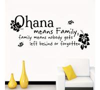 TEMU 1 Adhesivo de pared con frases sobre - Calcomanía decorativa para paredes de estar y - Texto: significa que queda atrás ni se olvida, pegatinas artísticas