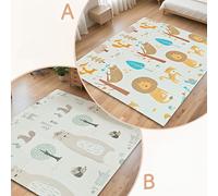 TEMU 1 alfombra infantil no lavable, impermeblea, a resistente y duradera para o interiores del hogar. Resistencia contra la suciedad con base refrescante. ¡Regalo ideal!