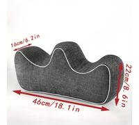 TEMU 1 Almohada para Piernas , Almohada Cómoda que la Circulación Sanguínea y la Presión en las Piernas, Almohada de Elevación para Piernas