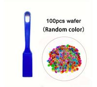 TEMU 1 Barra Magnética + 100 Discos Magnéticos (Colores Aleatorios), Suministros para Juegos de Bingo, Discos Magnéticos para Juegos de Grande, Familiares, y Clasificación, Juego de Discos de Bingo