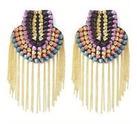 TEMU 1 Bolsa 2 Piezas Epauletas de Desmontables con Incrustaciones de Piedras, Insignias de con Accesorios de Tela y Alfiler, Dorado 200x100x45mm, Suministros para Manualidades, Pegatinas, a