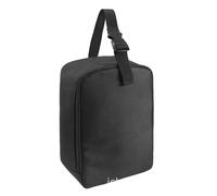 TEMU 1 Bolsa de Almacenamiento para Plancha de Vapor Negra Portátil - Organizador de Poliéster con Asa para Vaporera y Accesorios, Diseño Compacto para Fácil Transporte