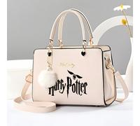 TEMU 1 Bolso Bandolera Harry Potter Hogwarts para Mujer, Bolso de con Correa Desmontable y Cierre de Cremallera, Diseño Multicompartimento para de Proyectos