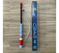 TEMU 1 Bomba de transferencia de líquidos con manguera flexible de resistencia, 1 , con mango ergonómico y boquilla - Operación manual de plástico duradero, no necesita alimentación