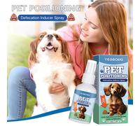 TEMU 1 Botella de 50ml Inductor de Posicionamiento y Defecación para Mascotas - al Perro a Eliminar en el Área Designada, Reduce el de Entrenamiento y Buenos Hábitos
