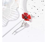 TEMU 1 broche floral vintage | Elegante pin de aleación para abrigos, ideal para uso diario y como regalo