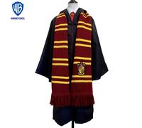 TEMU 1 bufanda de Harry Potter de la casa - Colores oficiales de Hogwarts - Bufanda de invierno a prueba de viento y resistente al frío - Accesorio de disfraz unisex para
