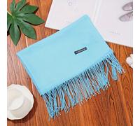 TEMU 1 bufanda extendida de color sólido | Antifeltrillas, bufanda con borlas y chal de uso en otoño e invierno, múltiples colores