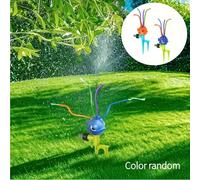 TEMU 1 Cabezal de Riego - Aspersor de Jardín Colorido y , Plástico Duradero para Exteriores, Ideal para Mascotas y Diversión en Verano, Decoración , Conector Flexible, Diseño Resistente al