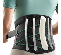 TEMU 1 cinturón de soporte lumbar para la parte de la espalda, faja lumbar ajustable con malla transpirable para hombres y mujeres, soporte para la parte de la espalda