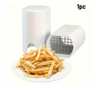 TEMU 1 Cortador de de Batata de 44 Rejillas, Cortador Rápido de de Acero Inoxidable, Divisor de Multifuncional, Utensilios de Cocina para Exteriores