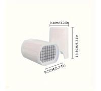 TEMU 1 Cortador de de Batata de 44 Rejillas, Cortador Rápido de de Acero Inoxidable, Divisor de Multifuncional