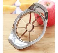 TEMU 1 cortador y rebanador de de acero inoxidable, una herramienta de cocina creativa para cortar y dividir frutas