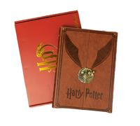TEMU 1 cuaderno de Harry Potter con dorado, diario de con línea de plegado y papel adhesivo , de regalo