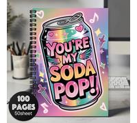 TEMU 1 Cuaderno de Pop - Diario y Bloc de Notas -Drama con Traducciones Temáticas al Inglés, Regalo de Merchandising Lindo