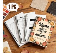 TEMU 1 cuaderno español " tu ", escucha las historias de tus queridos, relájate y el estrés, . Regalo ideal para , de la y