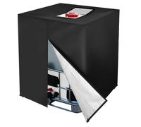 TEMU 1 Cubierta de bolsa de contenedor IBC duradera - 10,83" Protector de depósito de agua, adecuado para contenedores de almacenamiento de agua al , se a 1000L contenedor de de jardín
