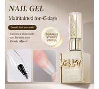 TEMU 1 de 15 ml de gel de parche para uñas, tecnología LED para diseño de uñas en casa, para mejorar , frasco de fototerapia para gel de parche para uñas