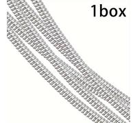 TEMU 1 de Alambre de Cobre Plateado de 1 mm para Bordado, Abalorios y Decoración de Ropa, de Almacenamiento