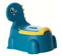 TEMU 1 de asiento de entrenamiento para ir al baño diseñado para niños, con un tema de dinosaurio antideslizante y , fácil de limpiar para el entrenamiento, adecuado para niños como para niñas