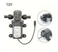 TEMU 1 de Bomba de Agua de Diafragma Autoprimerizante con un Flujo de 5 Litros por , 60 Watts, con Alimentación de 12V , Dos Conectores para una Fácil Instalación en RVs, Barcos y Jardines Domésticos.