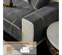 TEMU 1 de cojín de sofá de estilo lujoso, un de de mascía, adecuado para todas con antideslizante para sofá, para muebles, ideal para decorar dormitorios, oficinas y salas de estar