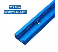 TEMU 1 de de madera de 600 mm/23.62 pulgadas, en T, pista de inglete de 600 mm, accesorio de tornillo para sierra de mesa y mesa de fresadora, herramienta de bricolaje.