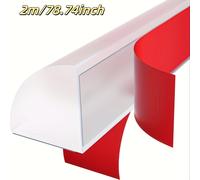 TEMU 1 de flexible en cuarto de para baños - una adecuada para esquinas de ducha o fregaderos de cocina - de material de vinilo