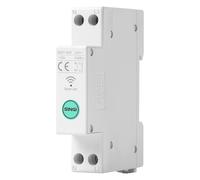 TEMU 1 de inteligente MCB 1P WIFI, disyuntor TUYA MCB de vía DIN sin medición, inalámbrico para control remoto en hogar inteligente