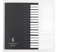 TEMU 1 de libro de musical - 16/24/36 hojas por libro, ideal para notas de exámenes de teoría musical de , para práctica de piano y de de